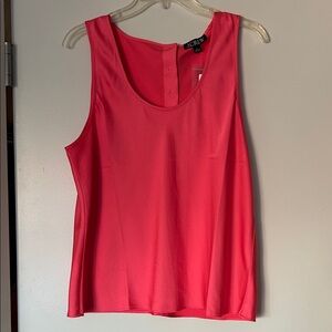 J. Crew Vibrant Pink Tank Top, NWT, L